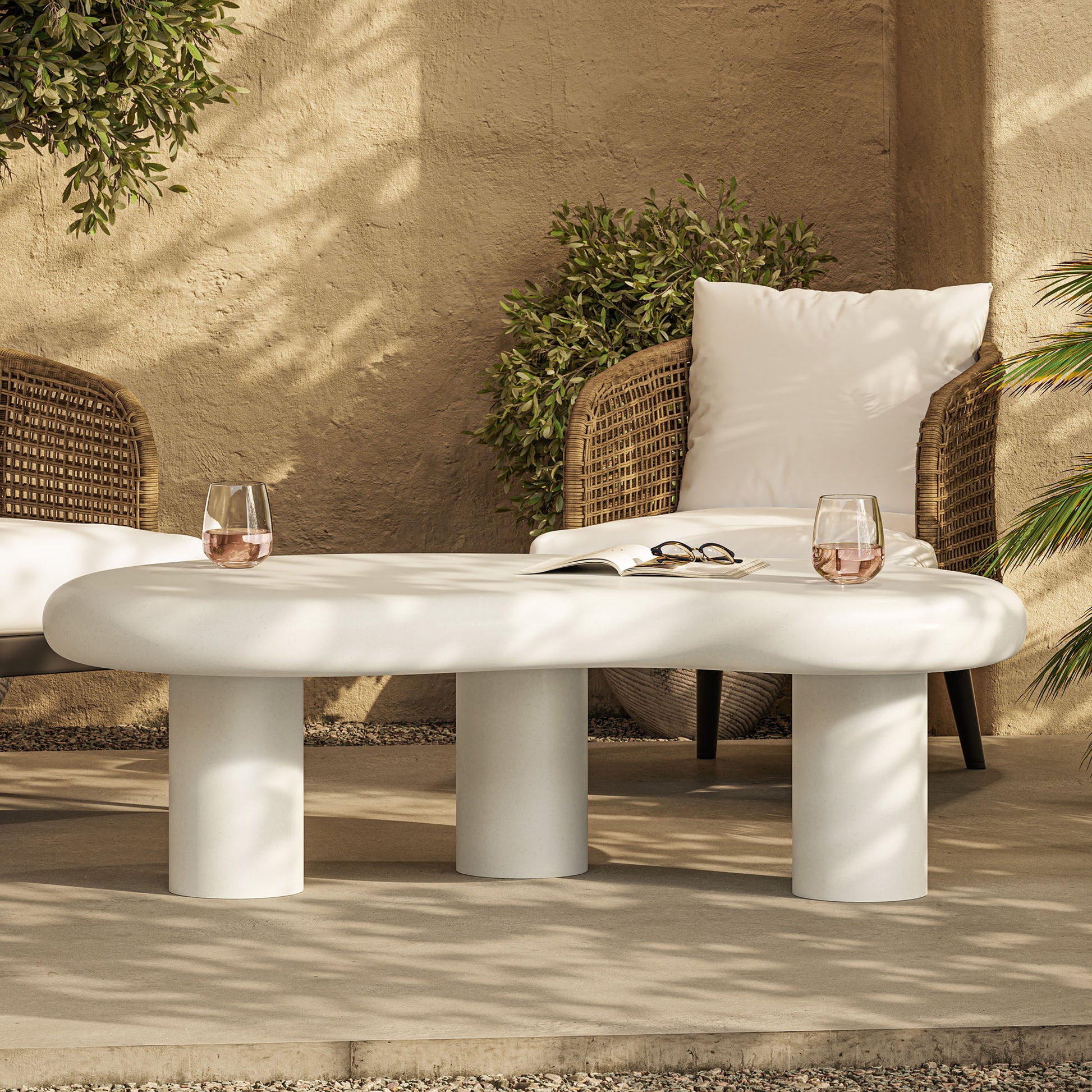 Elowen Outdoor Patio Coffee Table