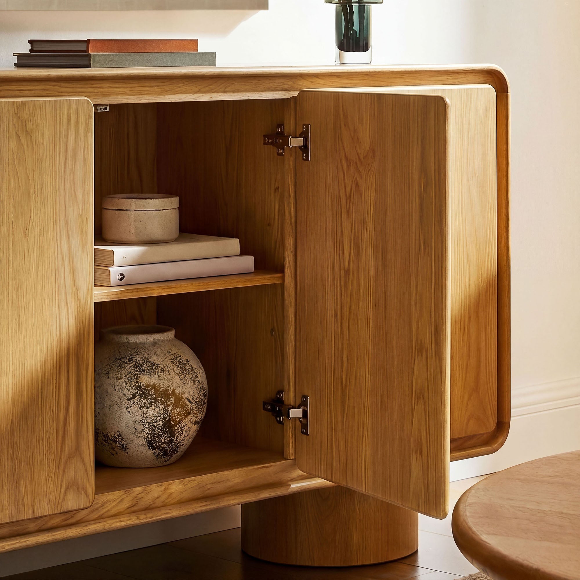 Lumo 3-Door Accent Cabinet