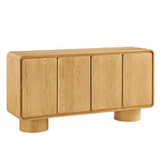 Lumo 4-Door Accent Cabinet - Oak