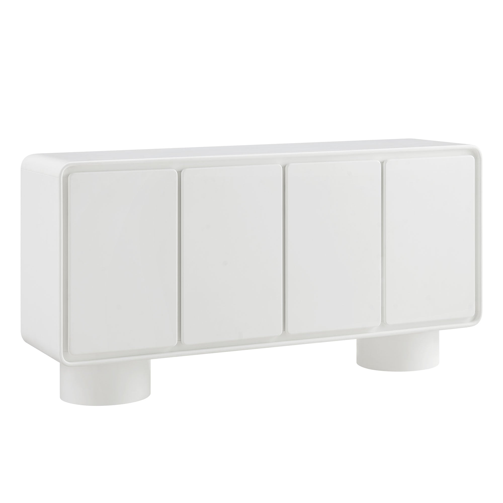 Lumo 4-Door Accent Cabinet - White