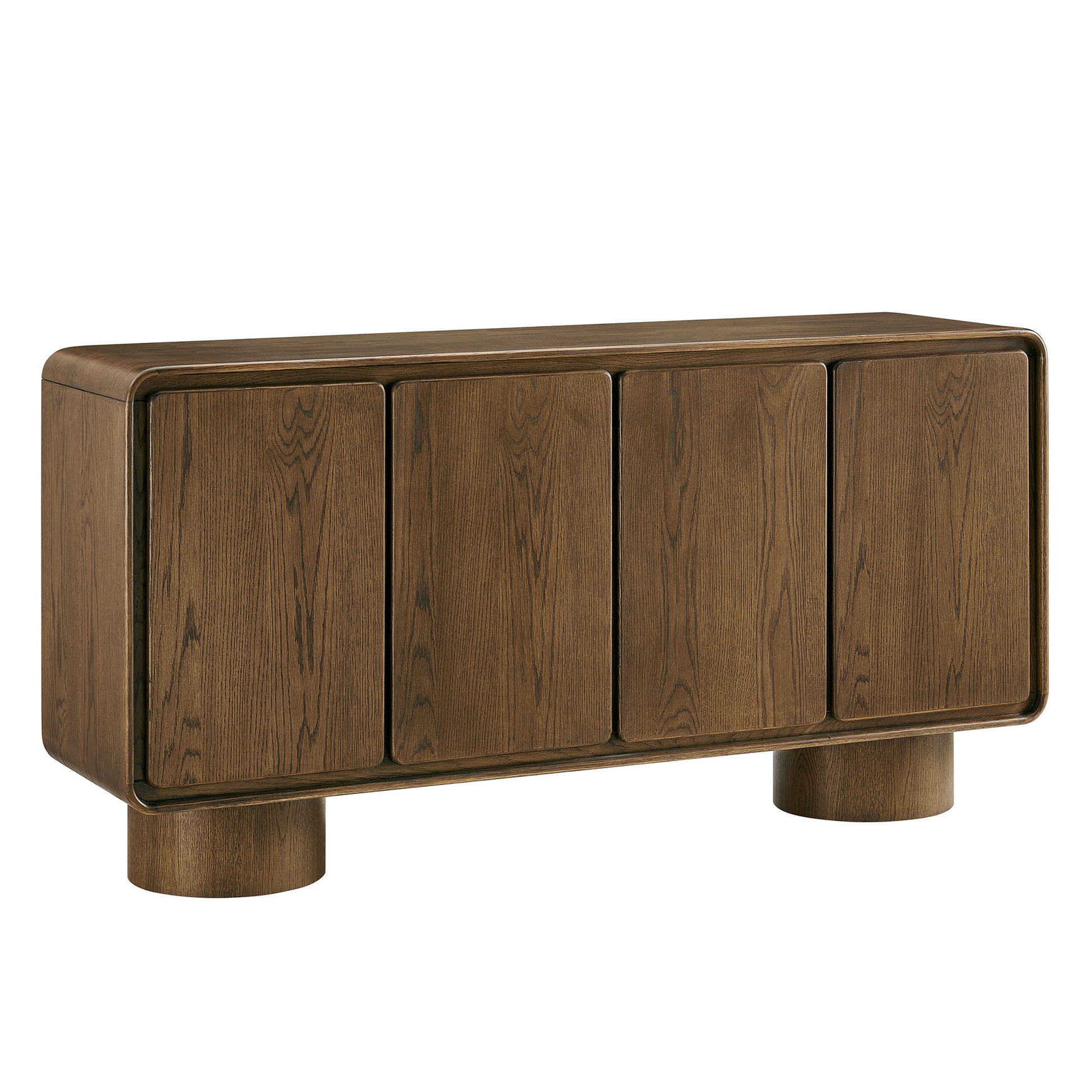 Lumo 4-Door Accent Cabinet - Walnut