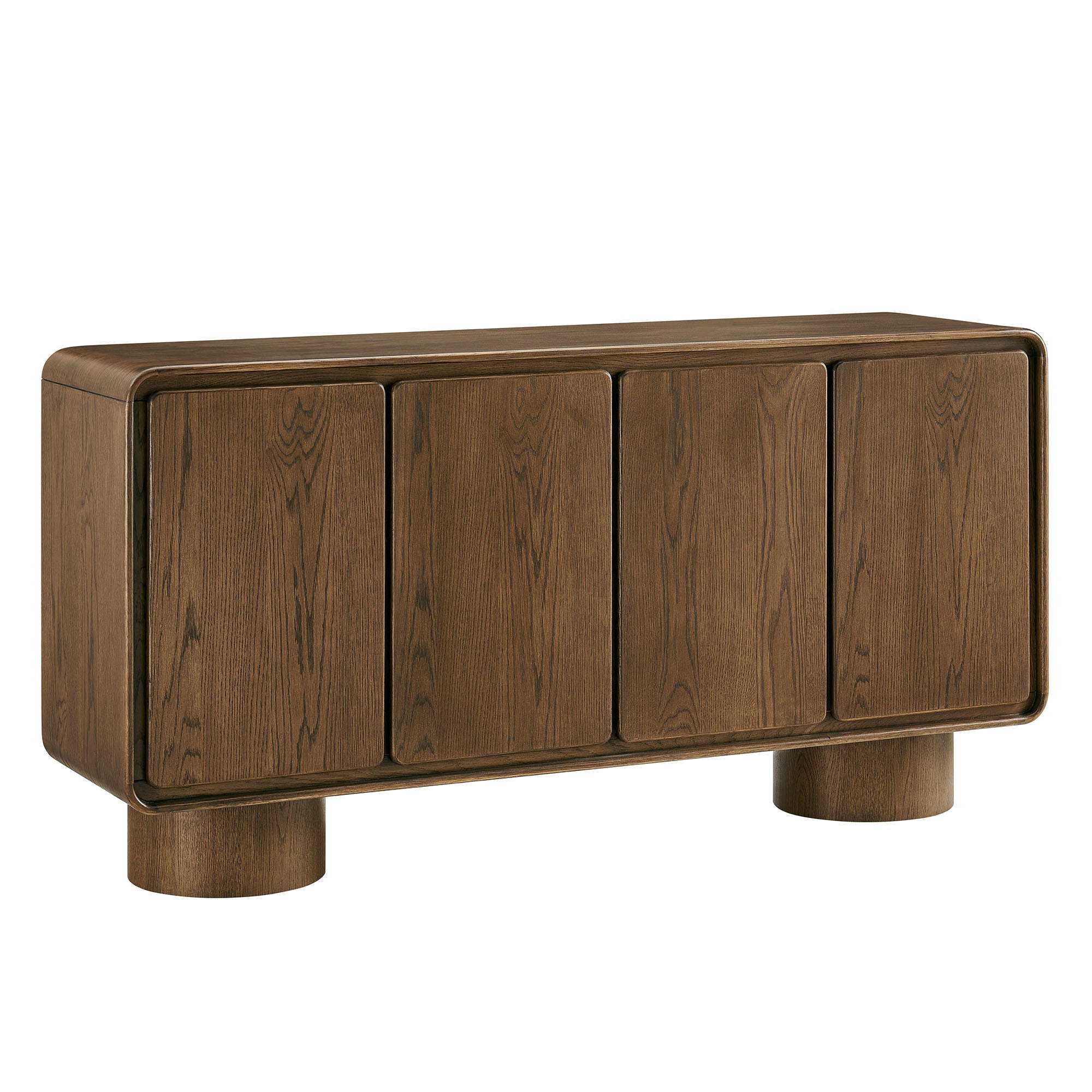 Lumo 4-Door Accent Cabinet - Walnut