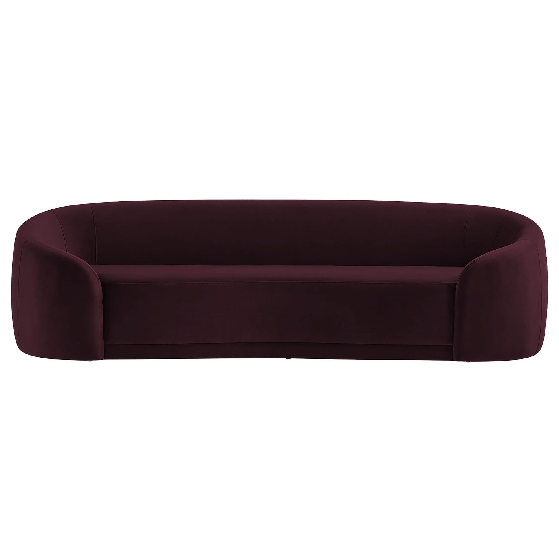 Contessa Curved Performance Velvet Sofa
