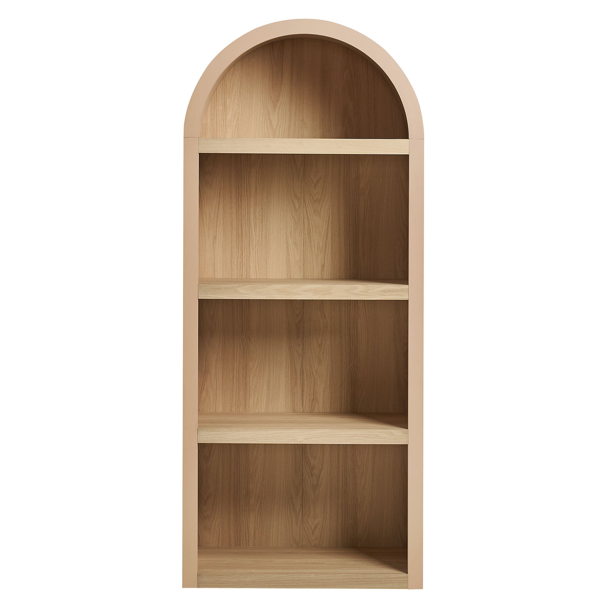 Caleb 4 Arched Display Shelf Bookcase
