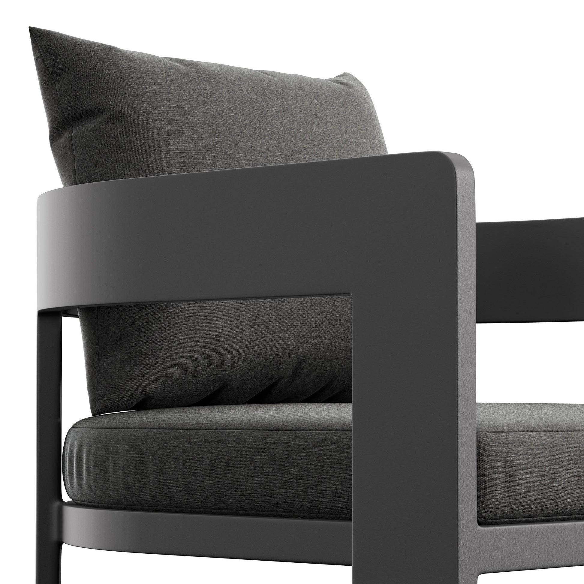 Tahoe Outdoor Patio Aluminum Counter Stool