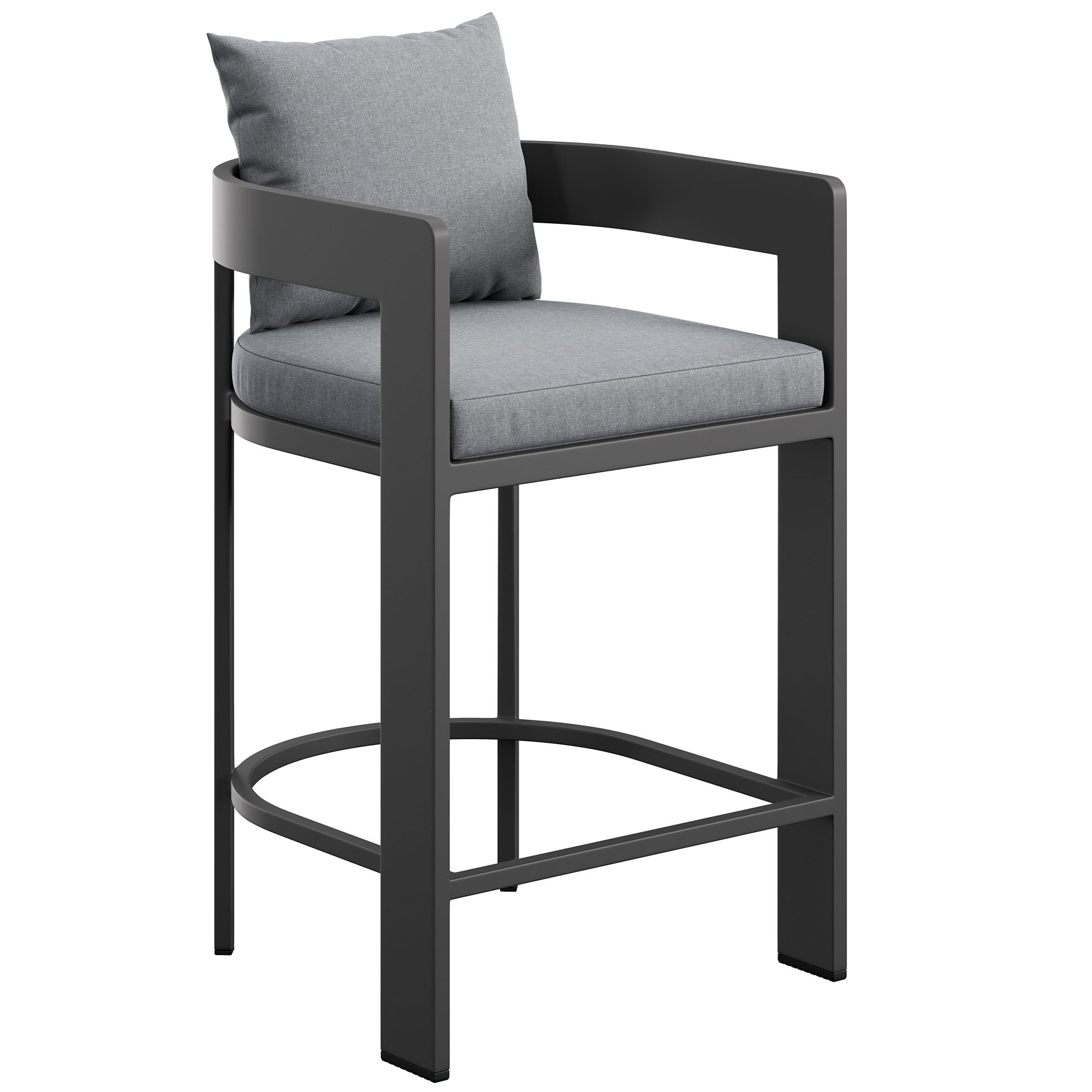 Tahoe Outdoor Patio Aluminum Counter Stool