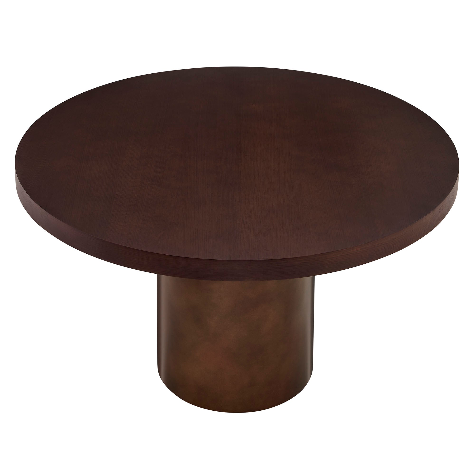 Annette 54 Inch Round Pedestal Base Dining Table by Modway