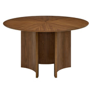 Sloane 54 Inch Round Dining Table - Walnut