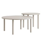 Porta 2 Piece Nesting Outdoor Patio Aluminum Coffee Table Set by Modway