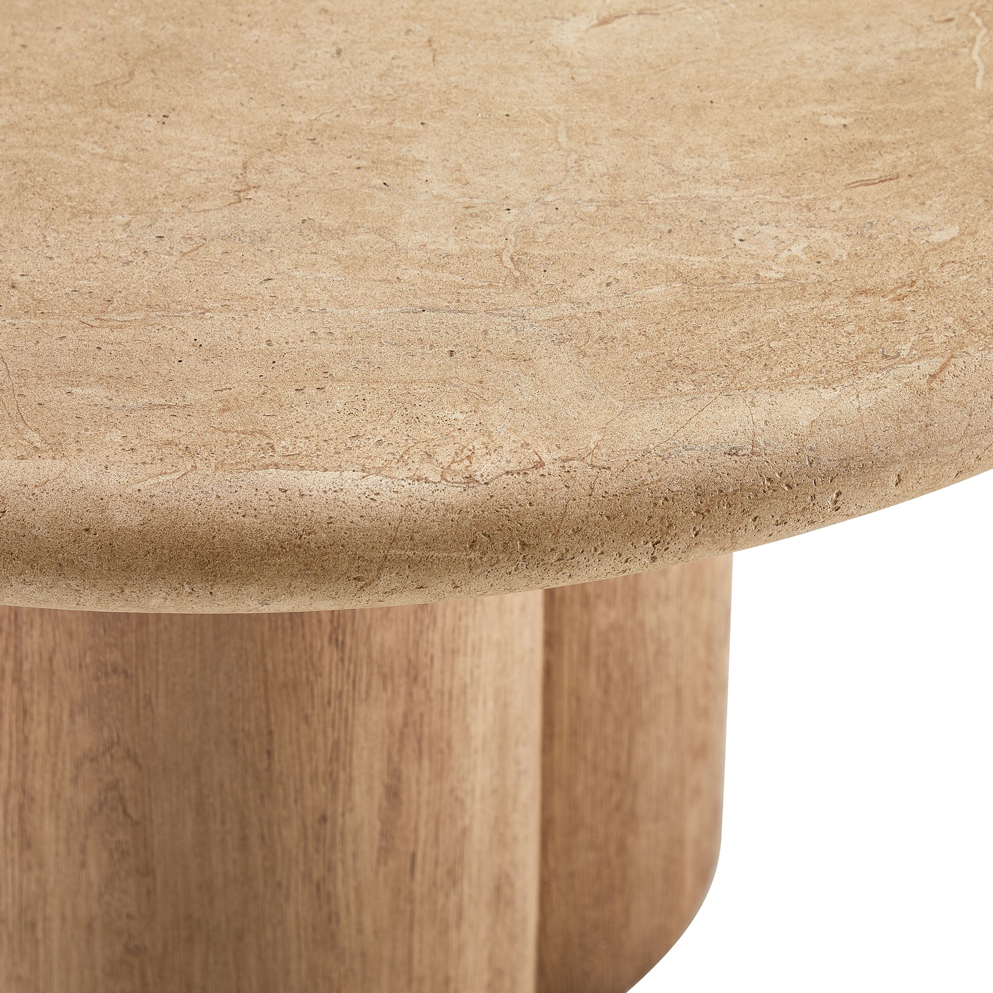 Tori 48 Inch Round Indoor and Outdoor Dining Table
