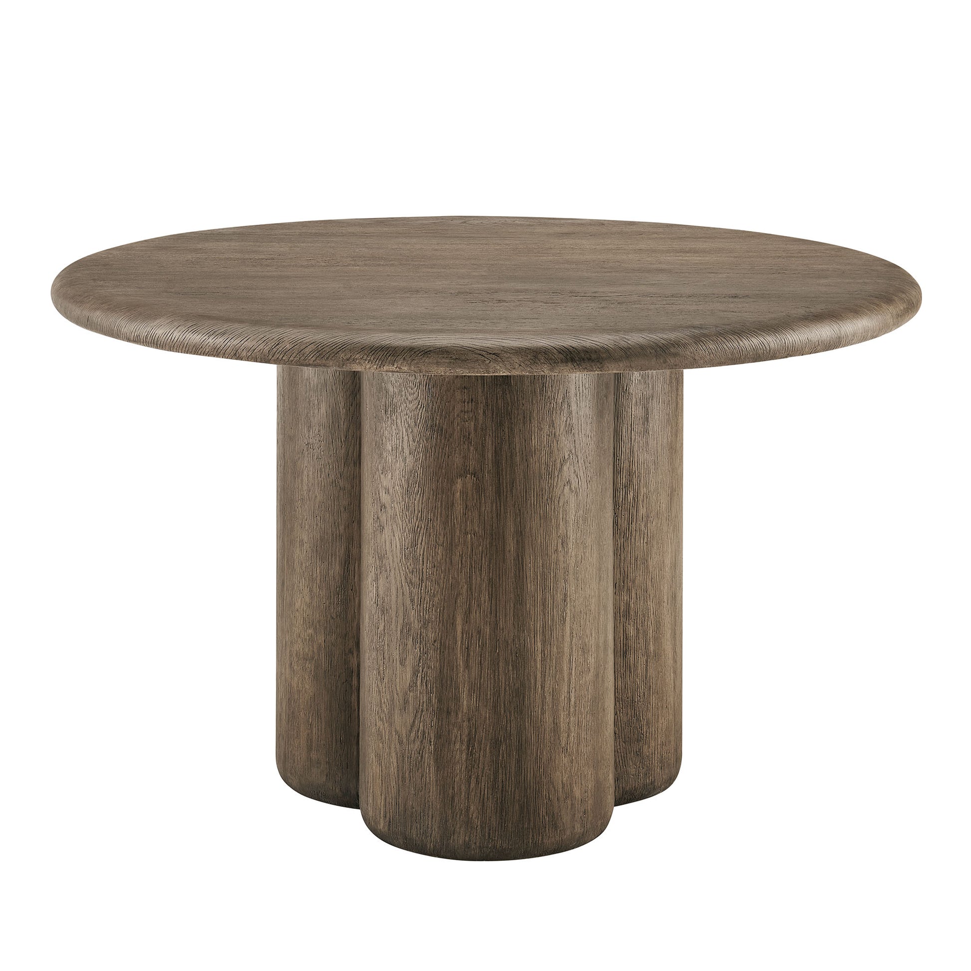 Tori 48 Inch Round Indoor and Outdoor Dining Table