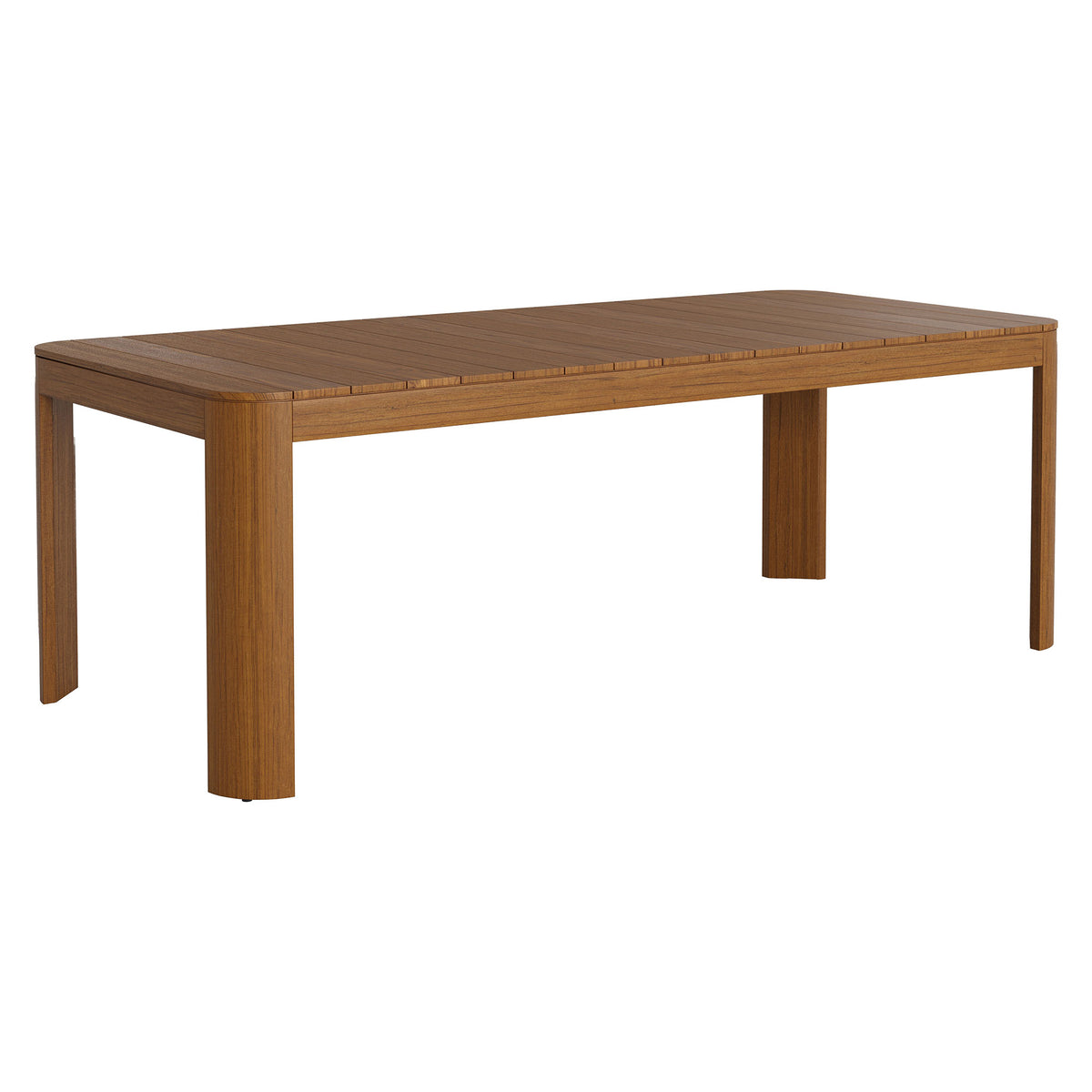 Kona 7-Piece Outdoor Patio Teak Wood Dining Set - Sand
