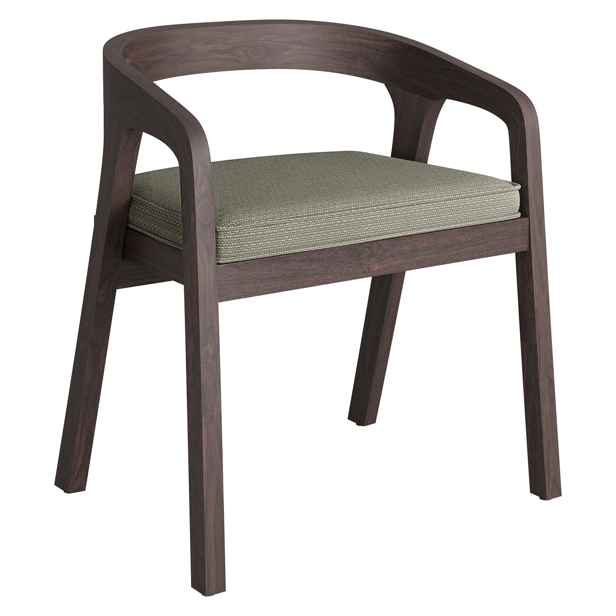 Kona 7-Piece Outdoor Patio Teak Wood Dining Set - Ash
