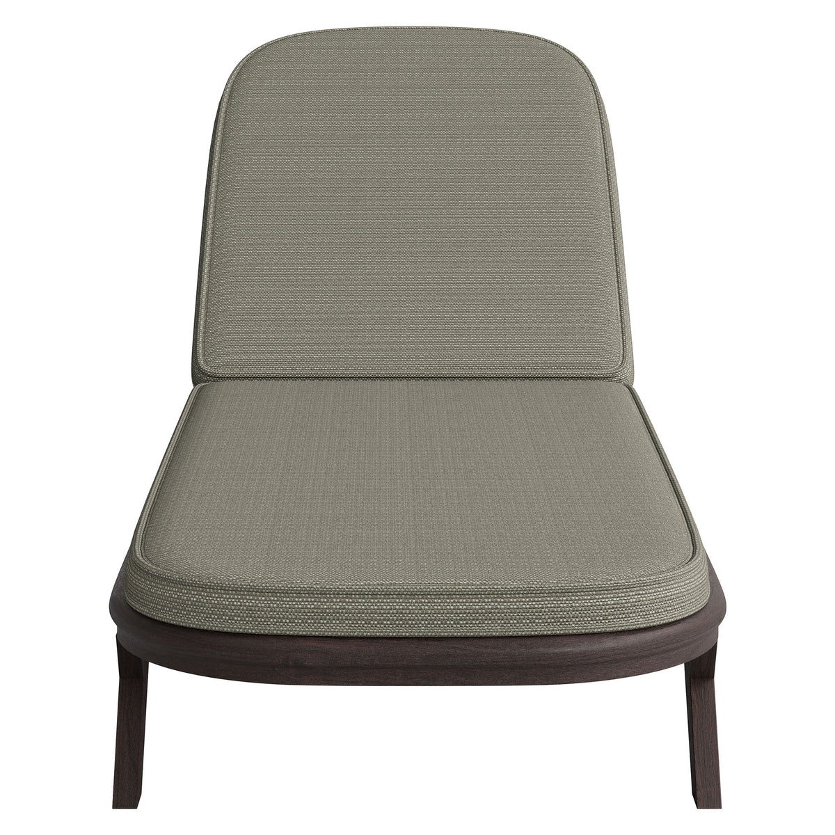 Kona Outdoor Patio Teak Wood Chaise Lounge Chair - Ash