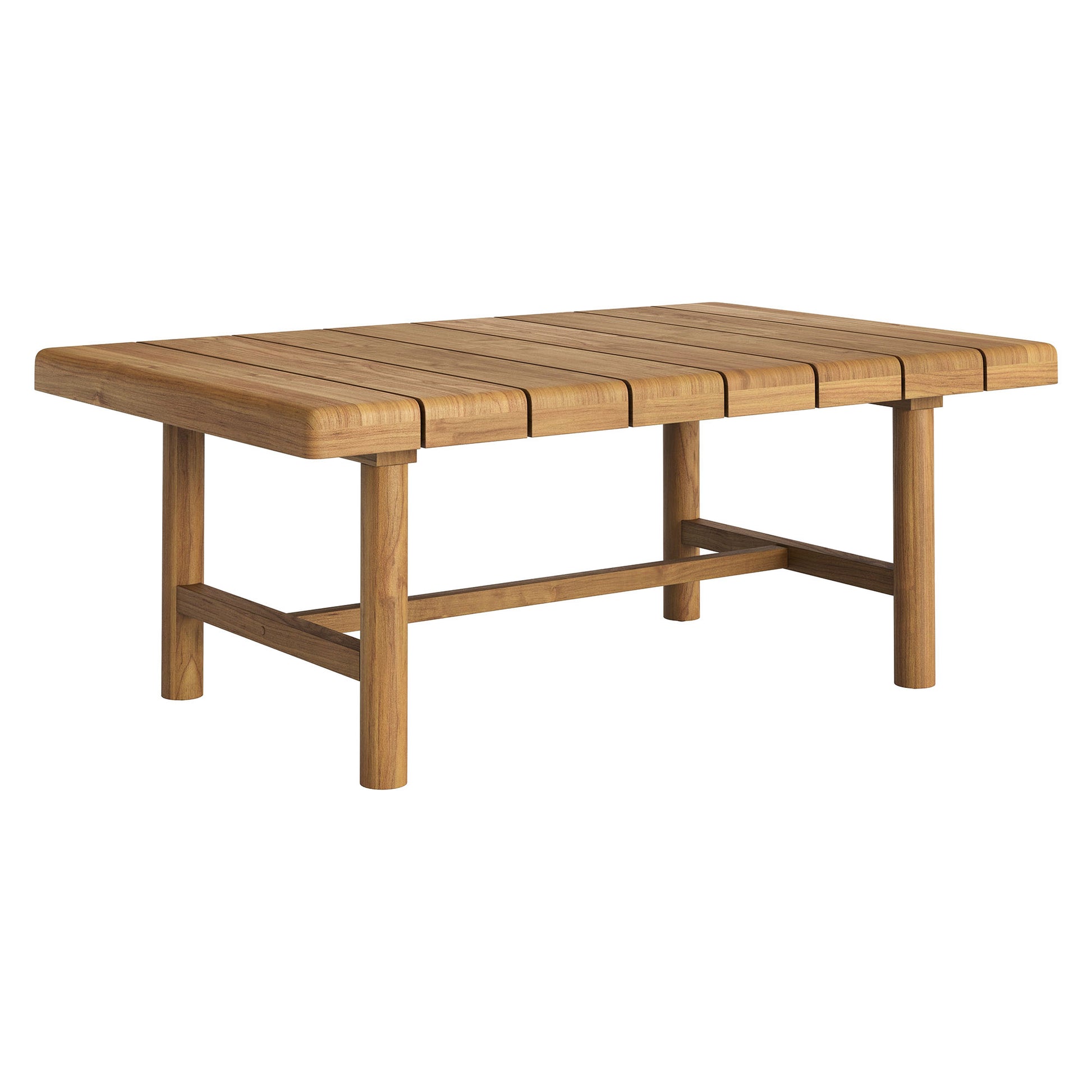 Eleni 5-Piece Outdoor Patio Teak Wood Furniture Set by Modway