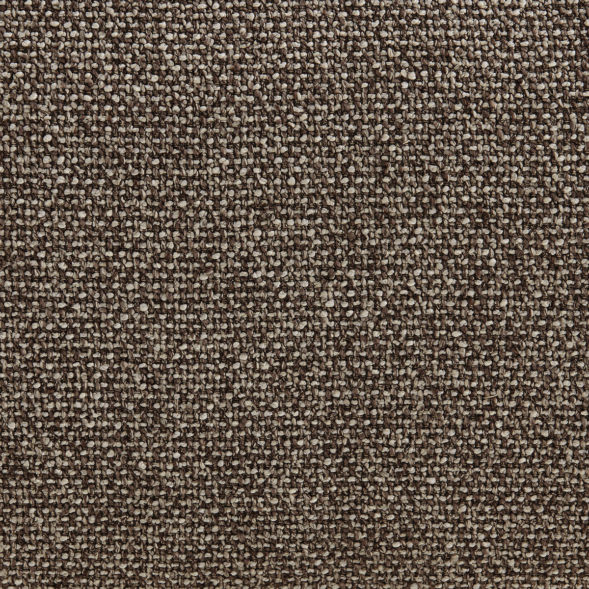 Auren Lattice Bouclé Upholstered Ottoman - Earth