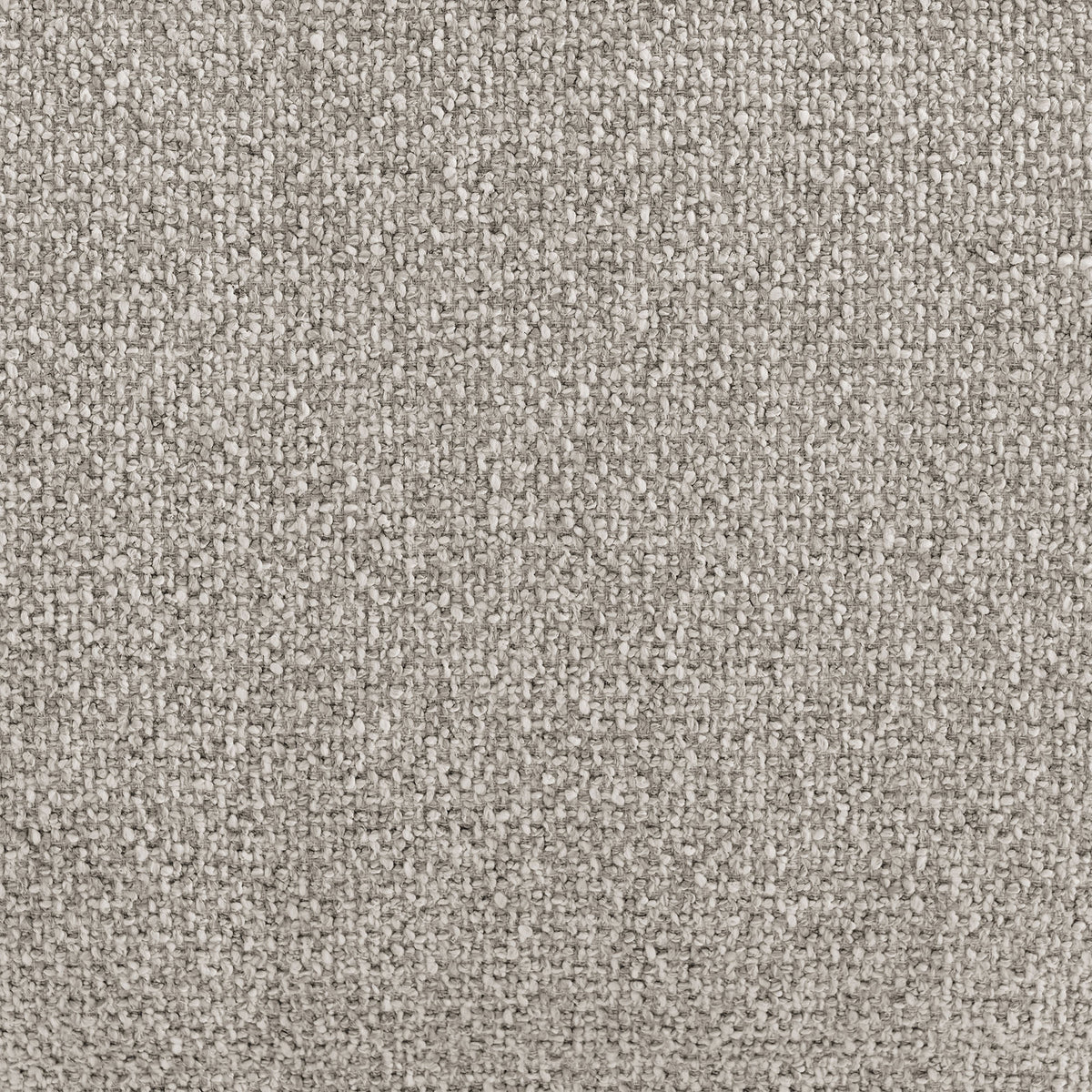 Auren Lattice Bouclé Upholstered Ottoman - Fog