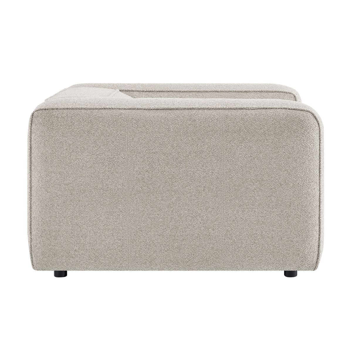 Auren Lattice Bouclé Upholstered Accent Chair - Fog