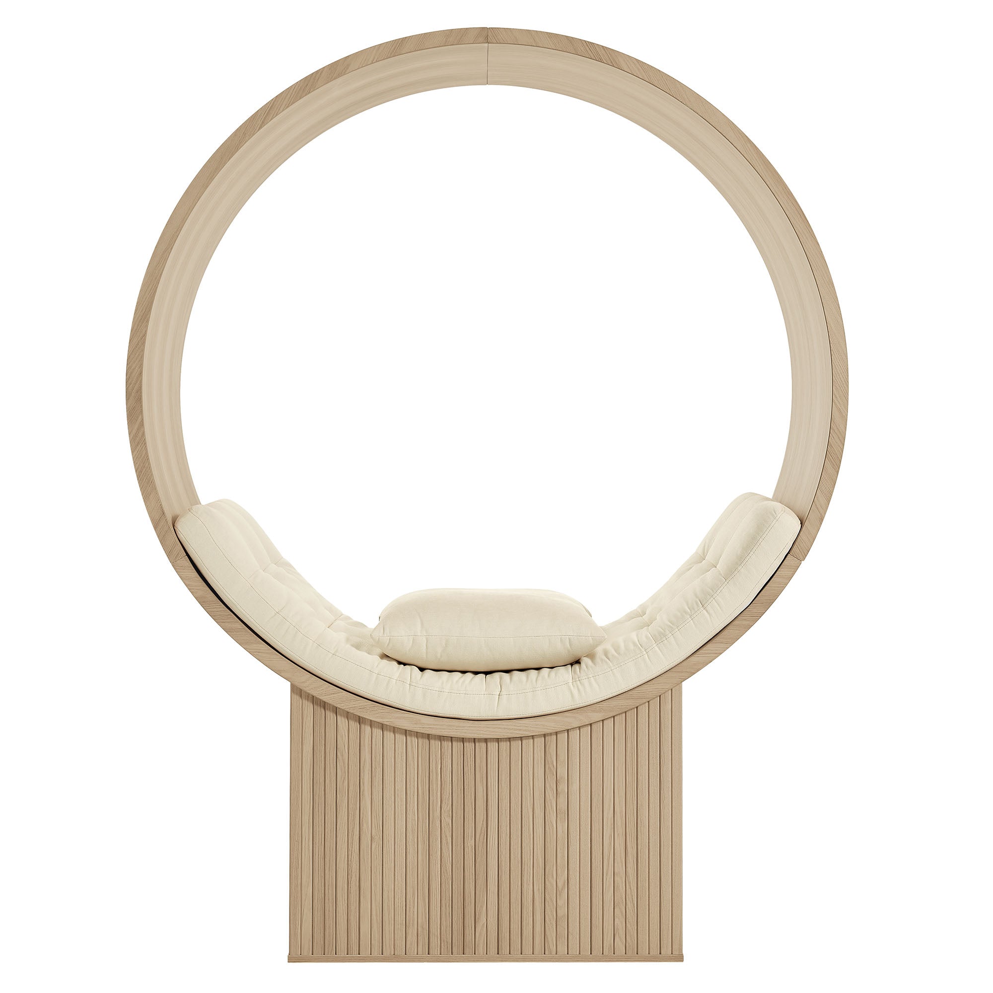 Aperture Round Alcove Accent Chair