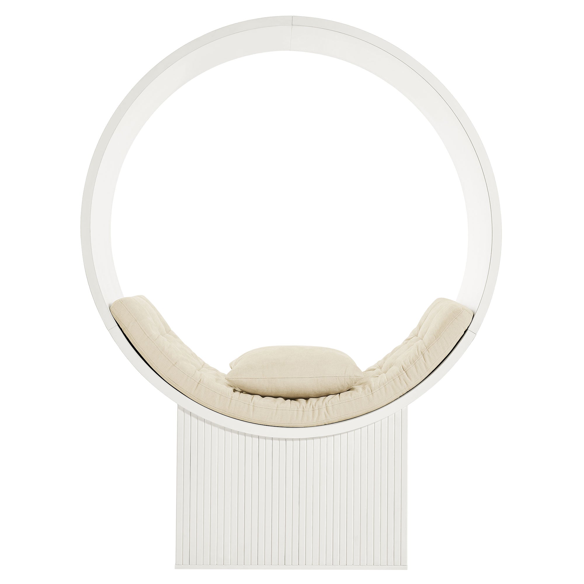 Aperture Round Alcove Accent Chair