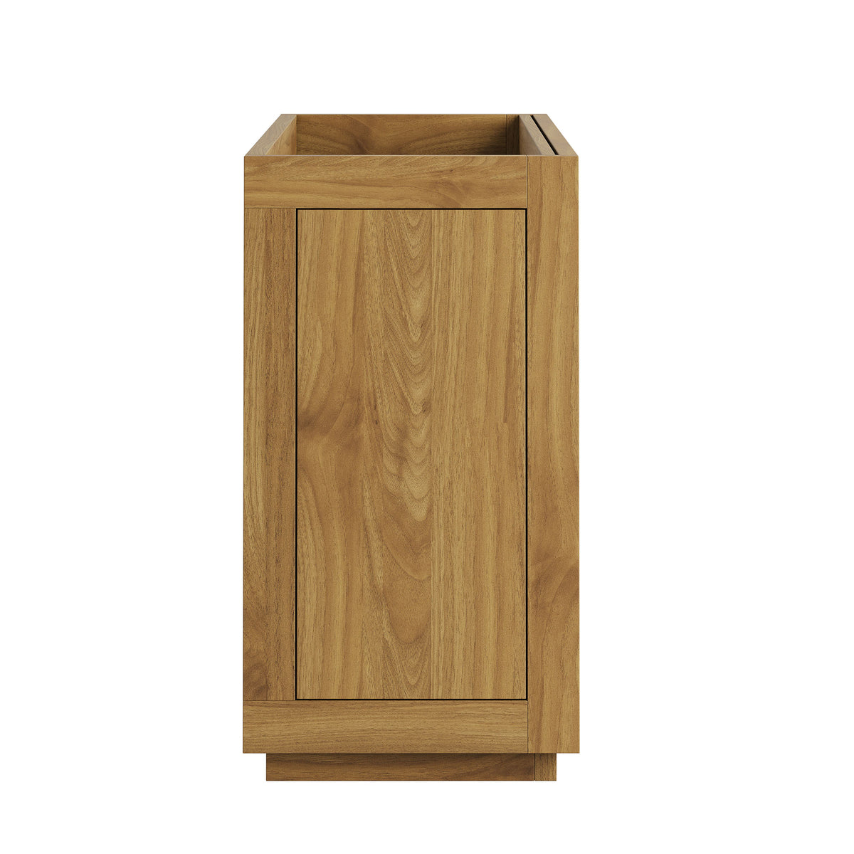 Tavira 48 Inch Shutter-Style Bathroom Vanity Cabinet - Natural