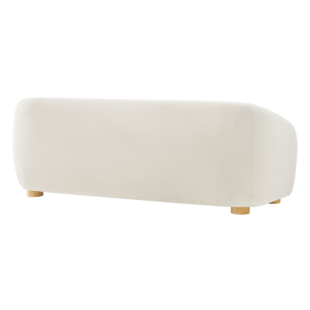 Holland 85" Chenille Fabric Sofa - Cream