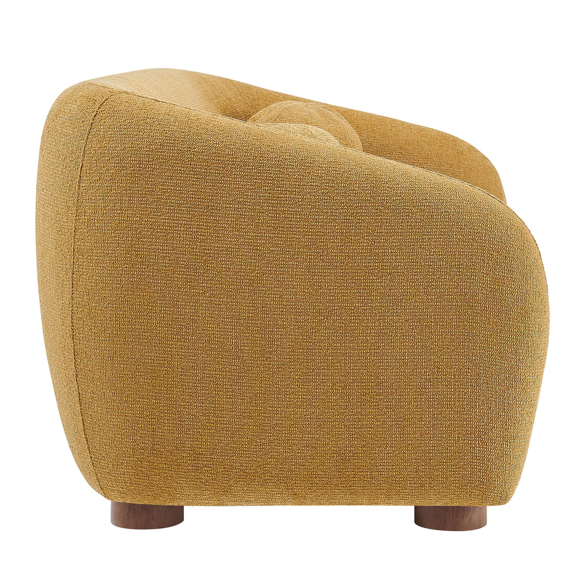 Holland 85" Chenille Fabric Sofa - Mustard