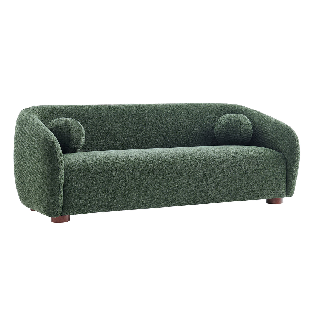 Holland 85" Chenille Fabric Sofa - Pine