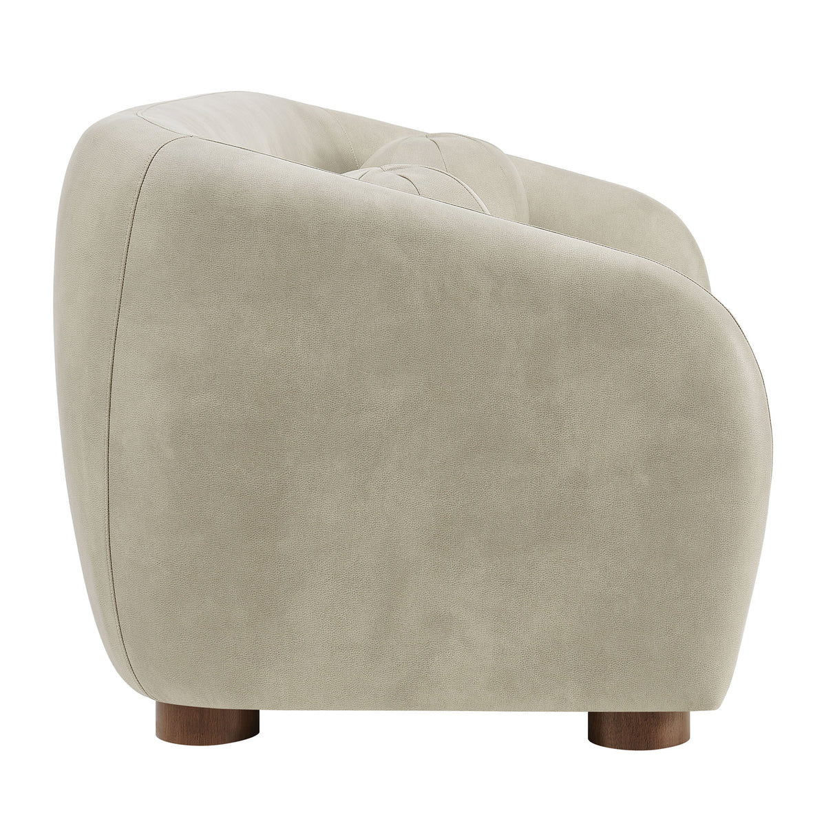 Holland 85" Vegan Leather Sofa - Mineral