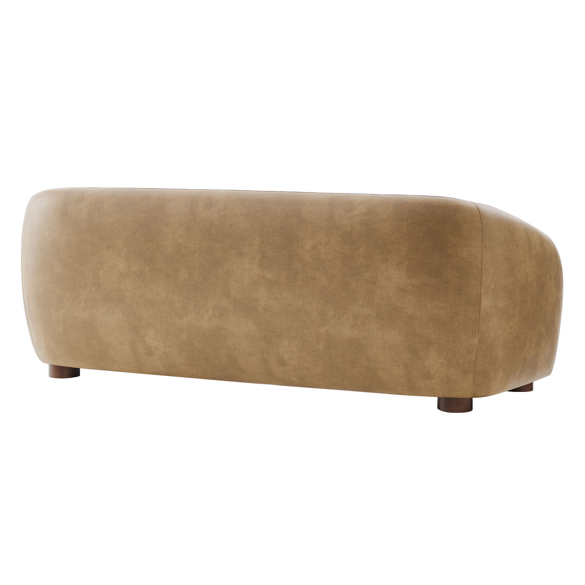 Holland 85" Vegan Leather Sofa - Toast