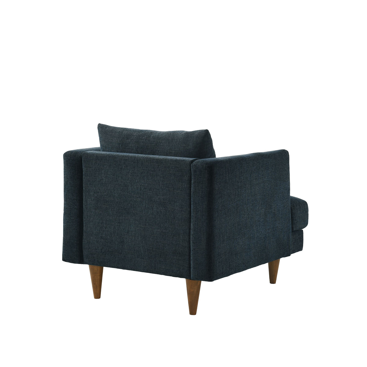 Zoya Down Filled Overstuffed Armchair - Azure