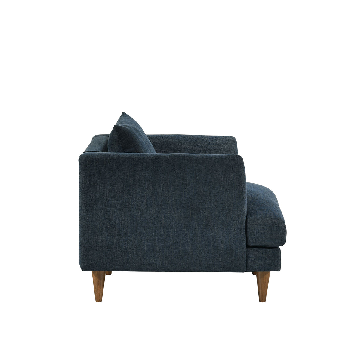 Zoya Down Filled Overstuffed Armchair - Azure
