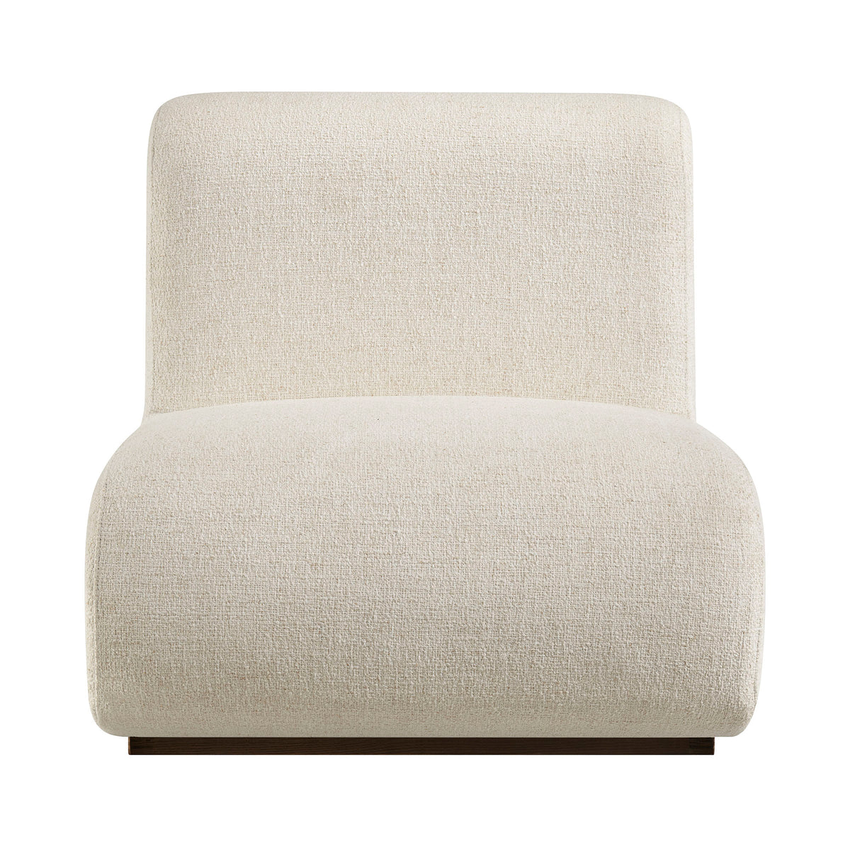 Denby Linen Blend Accent Chair - Ivory