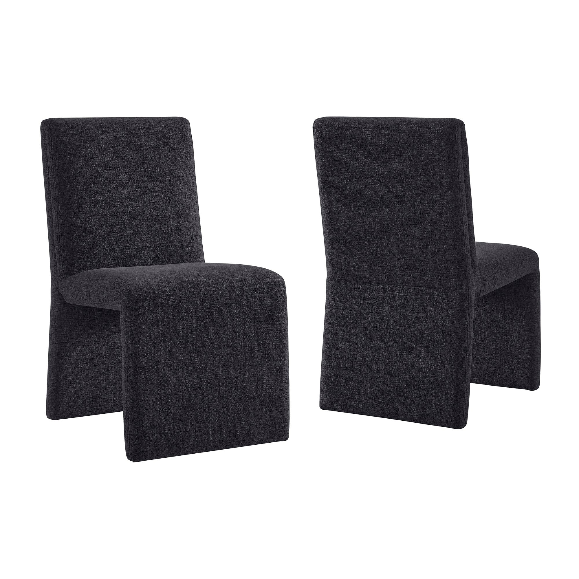 Emory Upholstered Fabric Dining Side Chair Set of 2 by Modway