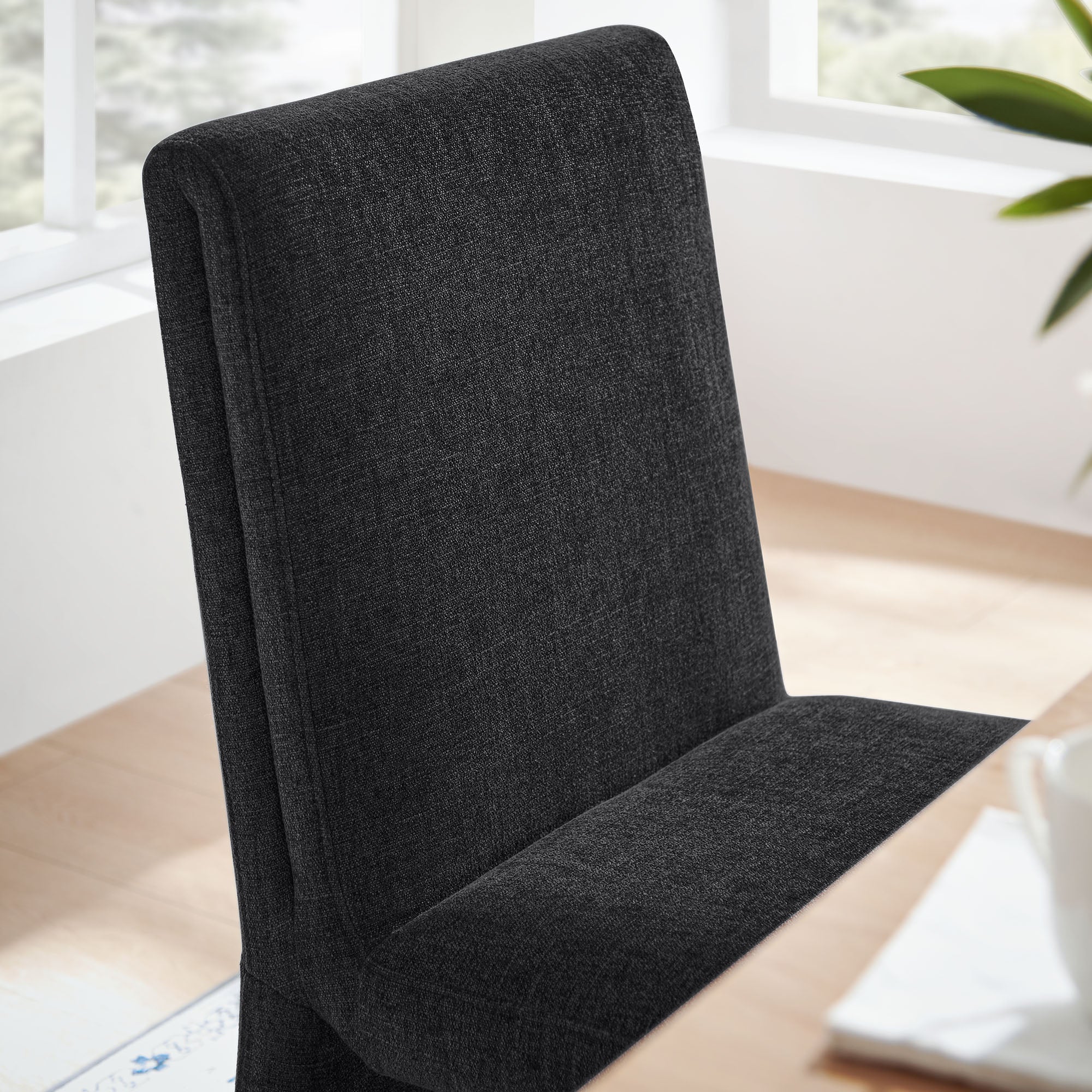 Emory Upholstered Fabric Dining Side Chair Set of 2 by Modway