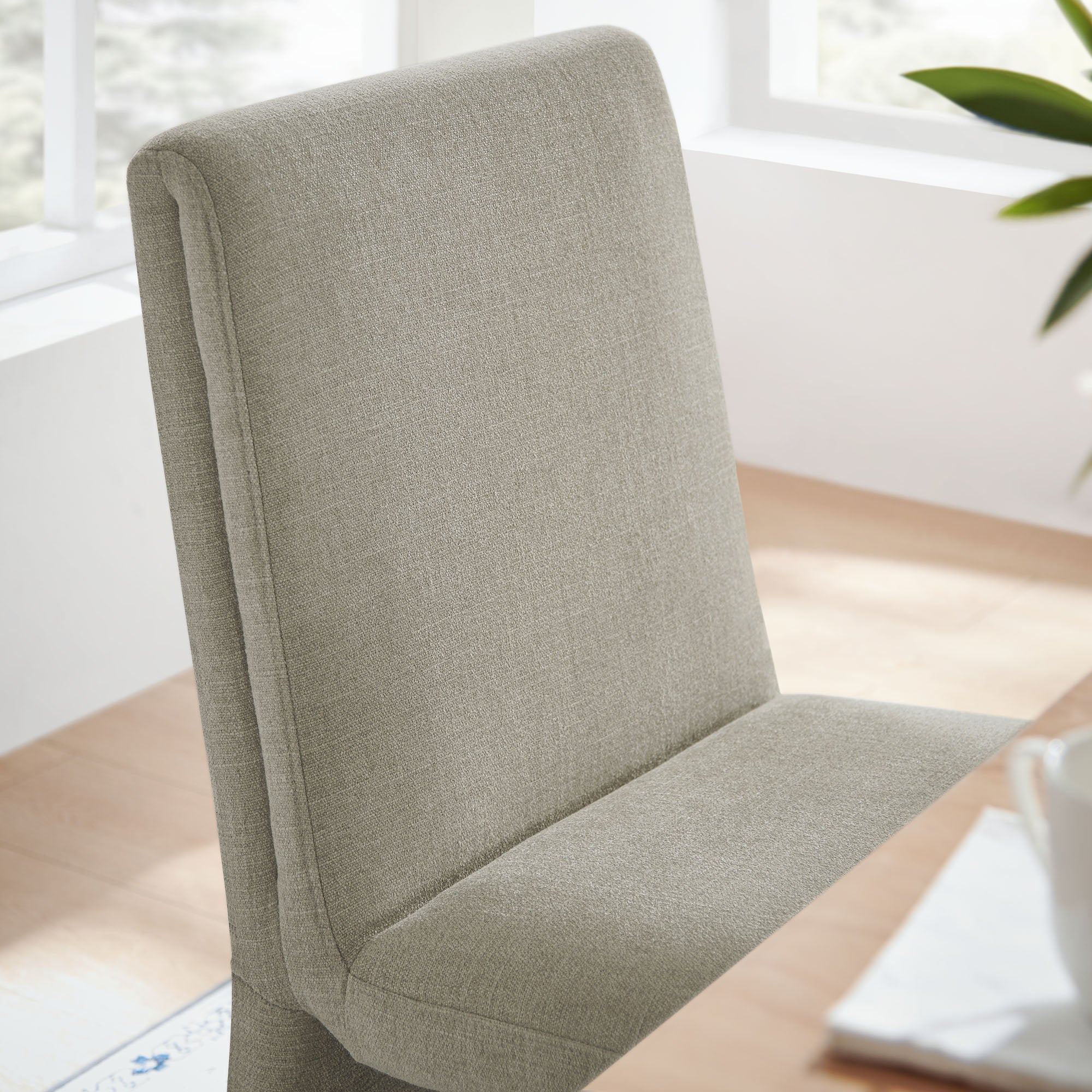 Emory Upholstered Fabric Dining Side Chair Set of 2 by Modway