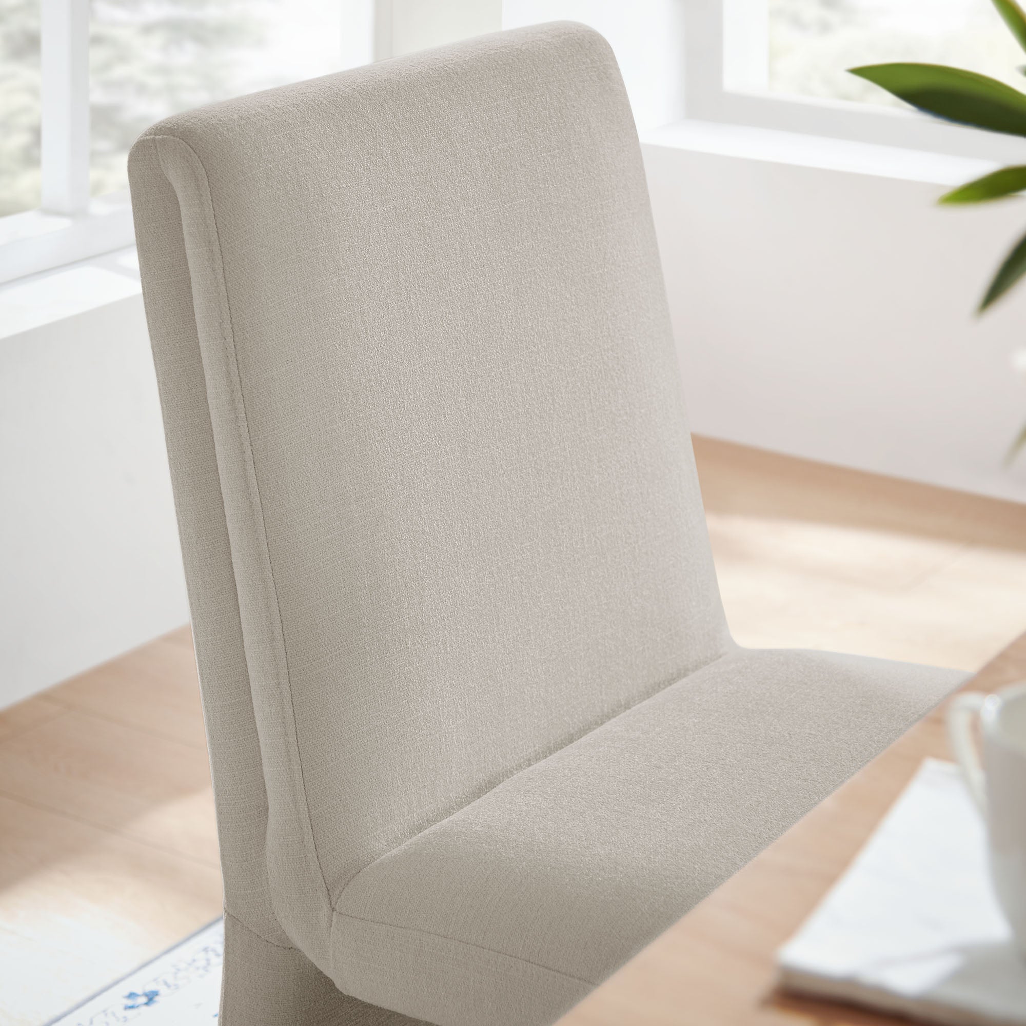 Emory Upholstered Fabric Dining Side Chair Set of 2 by Modway