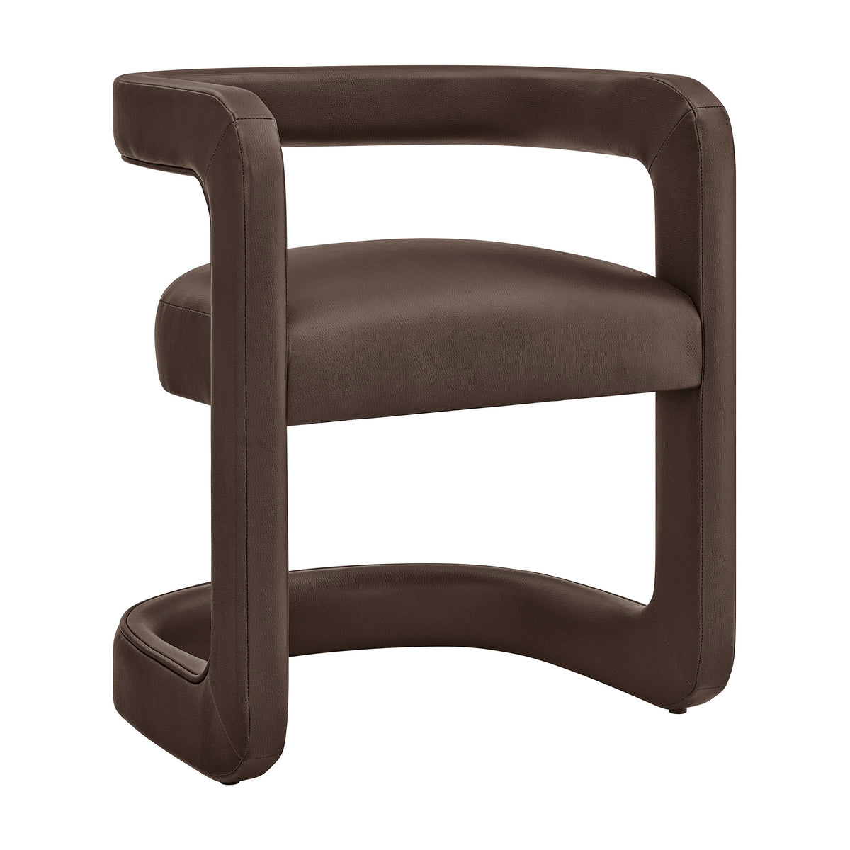 Winslow Premium Vegan Leather Dining Chair - Espresso