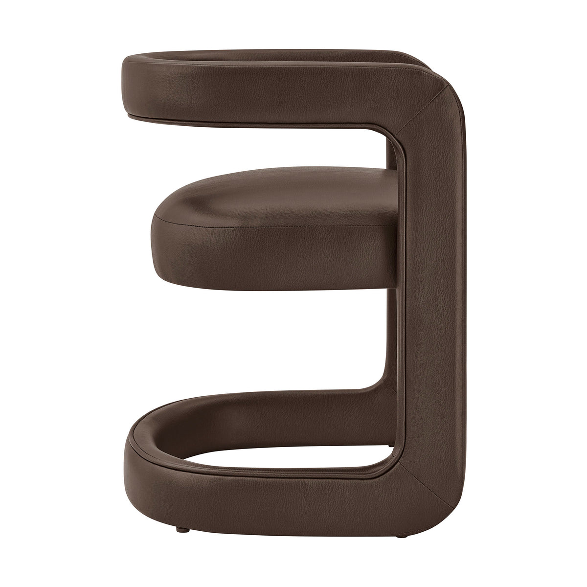 Winslow Premium Vegan Leather Dining Chair - Espresso