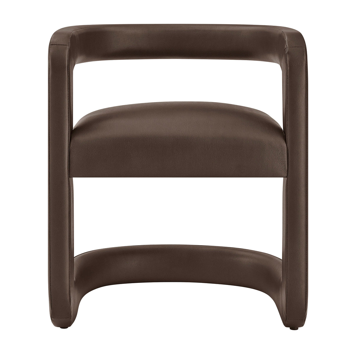 Winslow Premium Vegan Leather Dining Chair - Espresso
