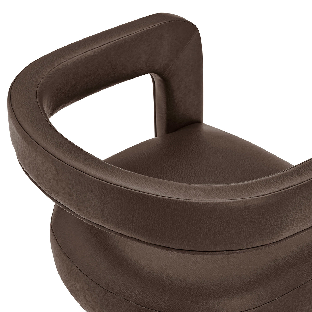 Winslow Premium Vegan Leather Dining Chair - Espresso