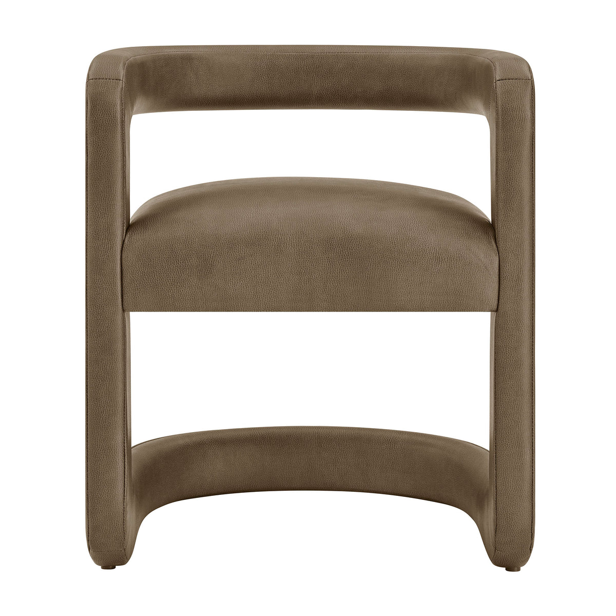 Winslow Premium Vegan Leather Dining Chair - Mushroom