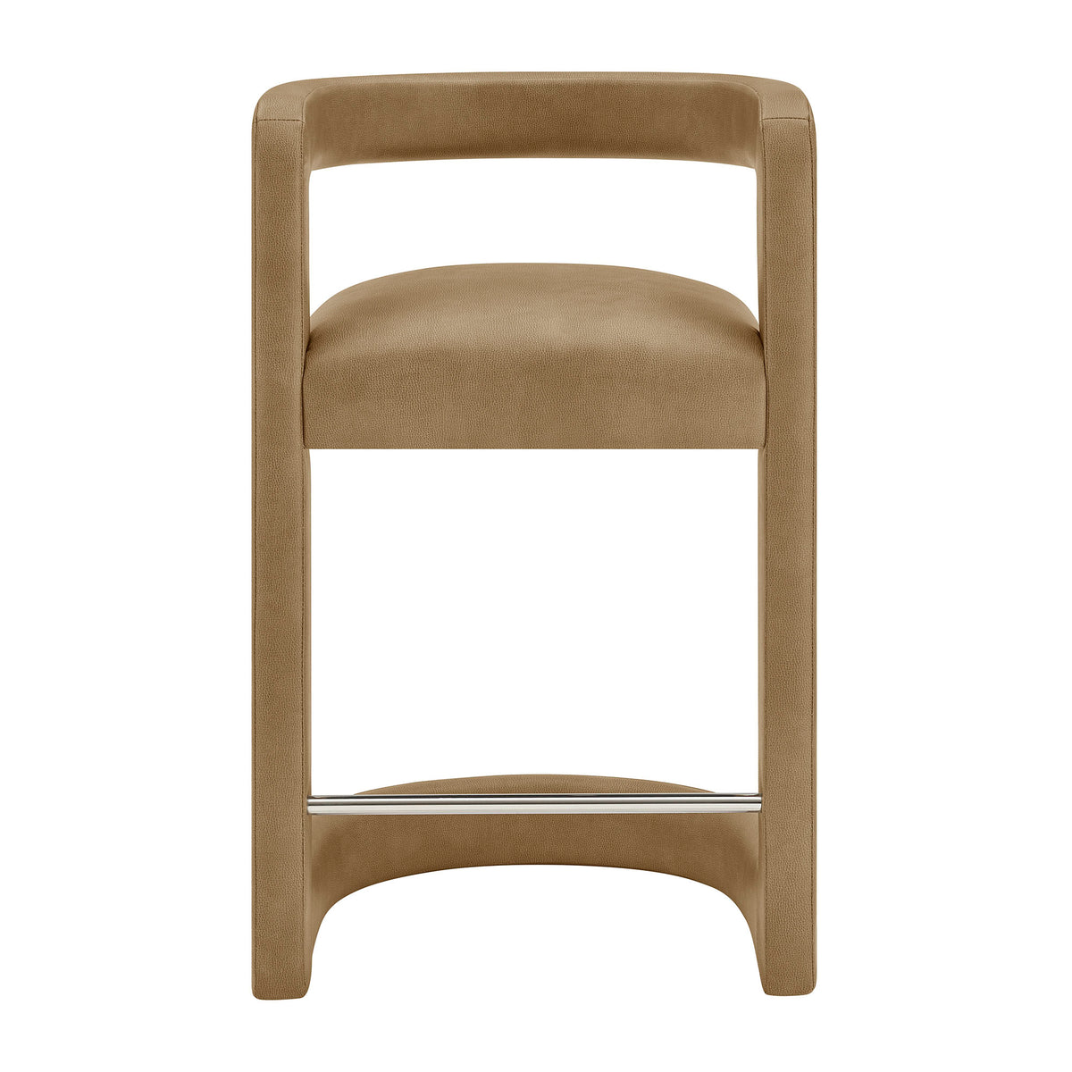 Winslow Premium Vegan Leather Counter Stool - Toast