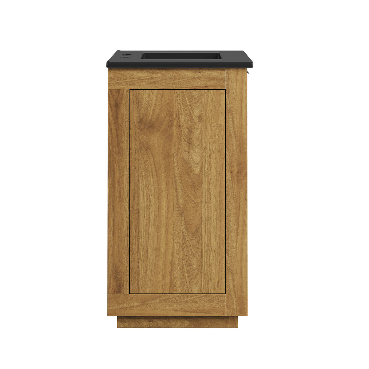 Tavira 30 Inch Shutter-Style Bathroom Vanity - Natural Black