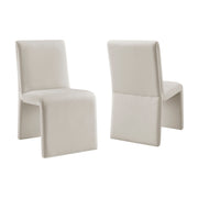 Emory Performance Velvet Dining Side Chair Set of 2 by Modway