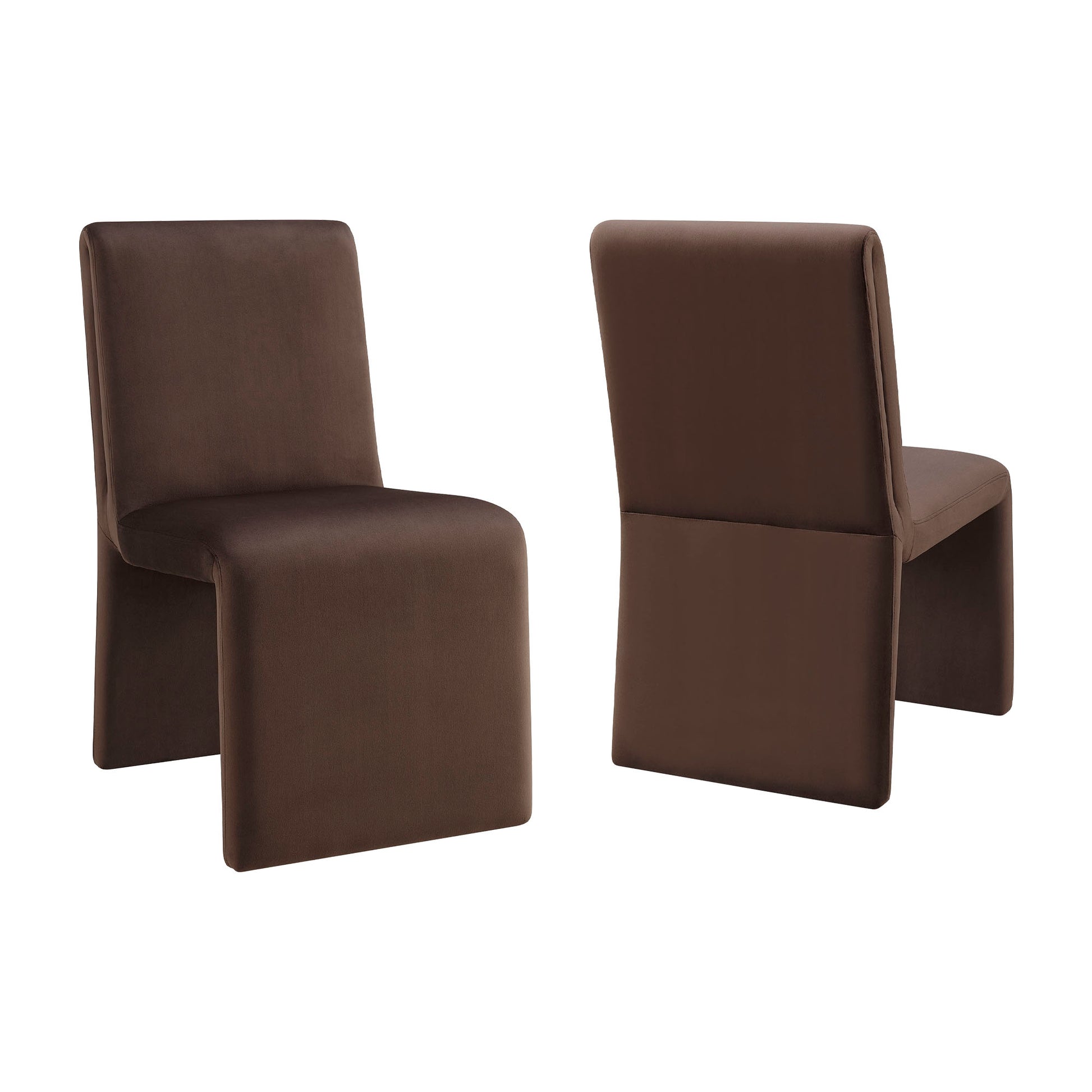 Emory Performance Velvet Dining Side Chair Set of 2 by Modway