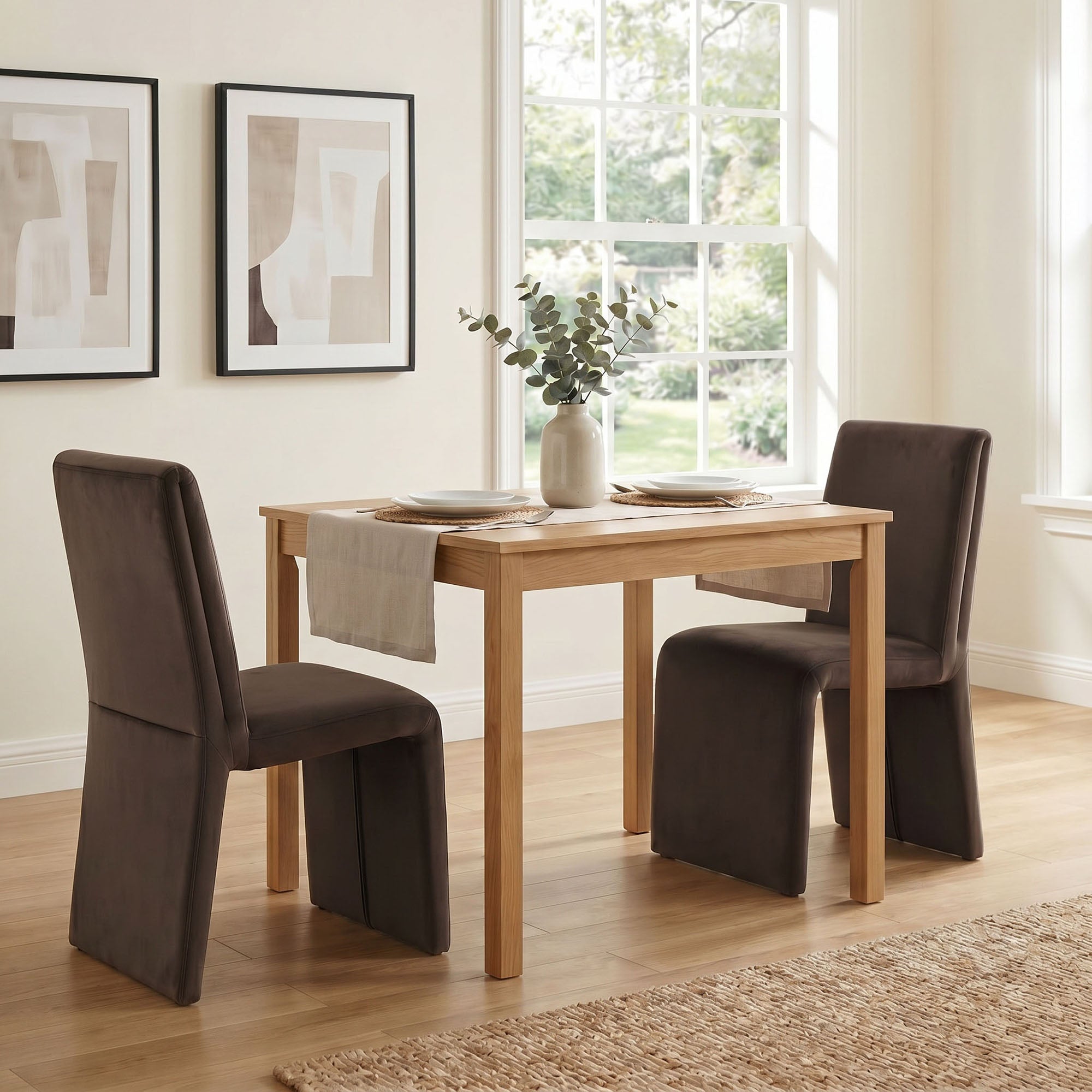 Emory Performance Velvet Dining Side Chair Set of 2