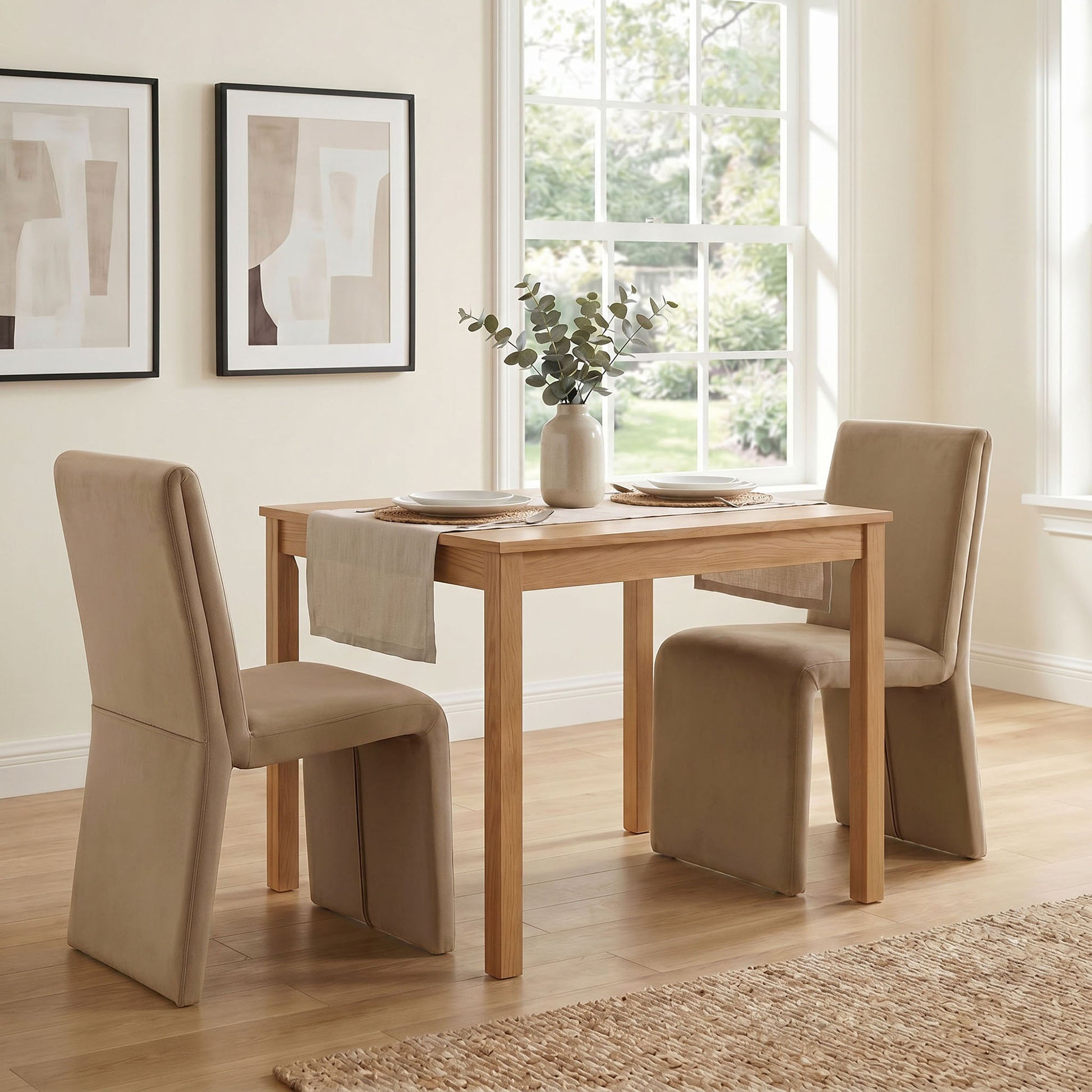 Emory Performance Velvet Dining Side Chair Set of 2 by Modway