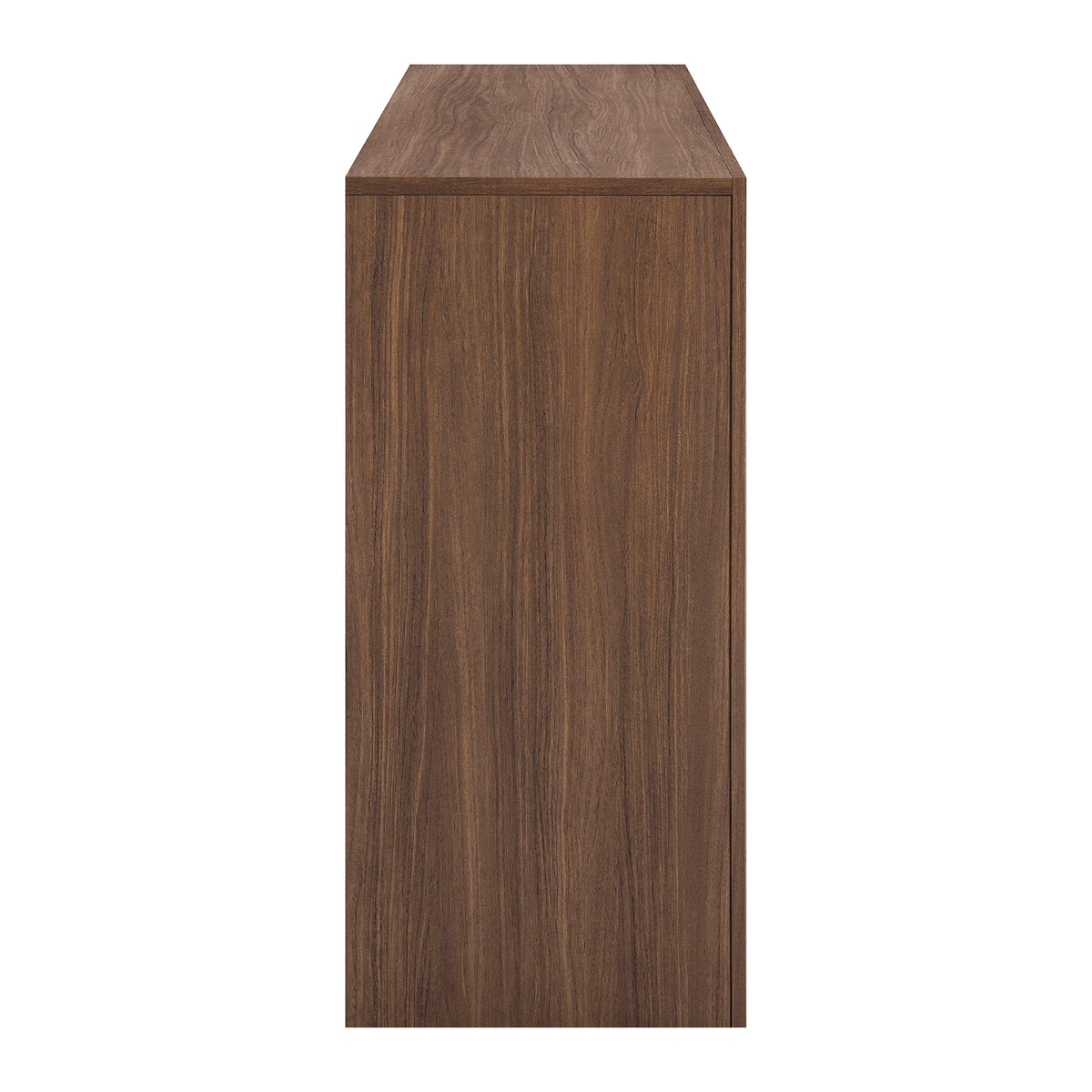Olney 63 Inch Fluted Console Table - Walnut