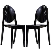 Casper Dining Chairs Set of 2 - Black